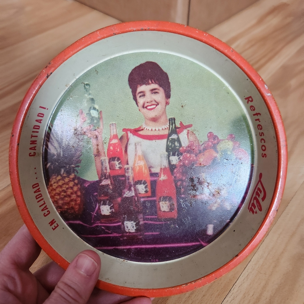 Vintage Refreshment Tray